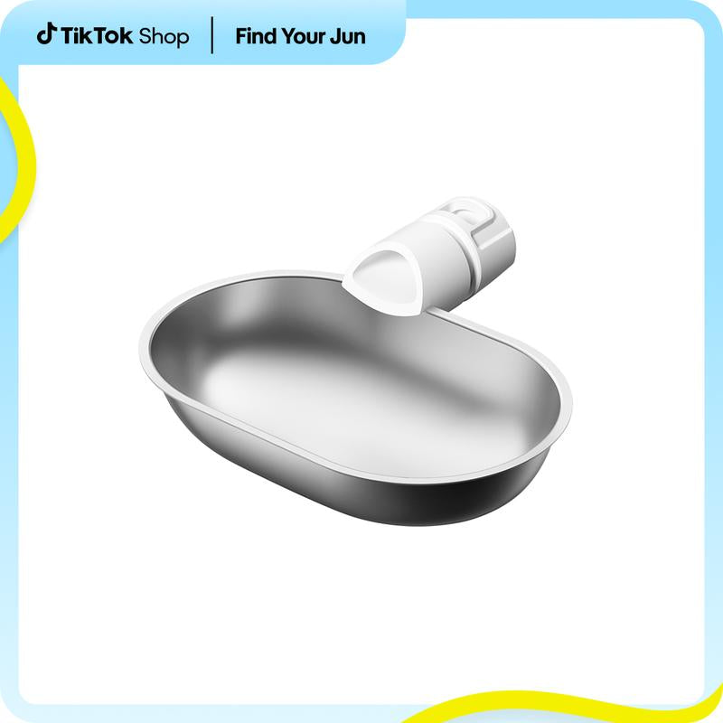 Smart Self-Refill Pet Water Fountain, Stainless Steel Bowl, 2025 New Arrival,Automatic Pet Water Dispenser, Pet Feeding Supplies for Small Dogs&Cats, Kitten Drinking Fountain, Dog&Cat Accessories, Cat Stuff, Petlife.